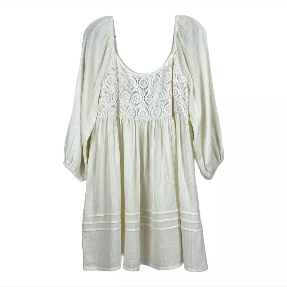 Sanctuary Dress Medium Summer Swing Dress White